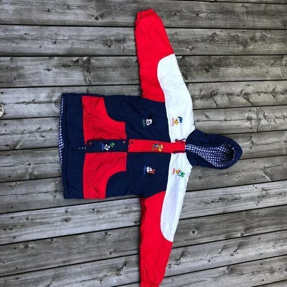 Vintage Hello Kitty X Disney Mickey Mouse Embroidered Reversible Jacket - Picture 4 of 16